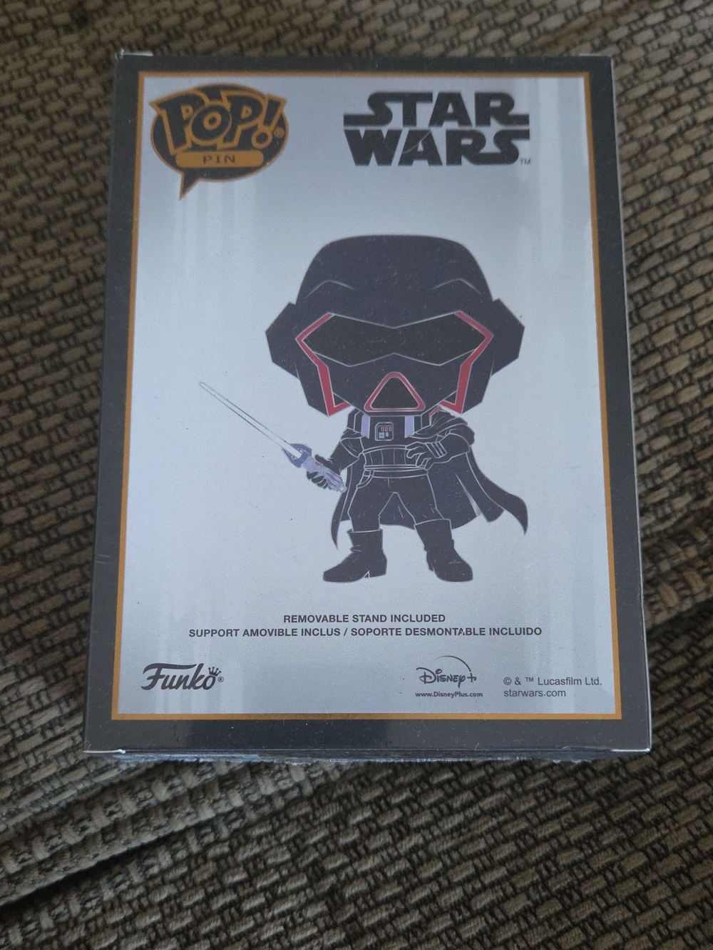 Funko Star Wars Enamel Pin - Black with Red Trim